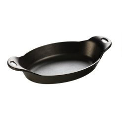 Lodge Heritage Heat-Treated 36 Ounce Oval Cast Iron Server 