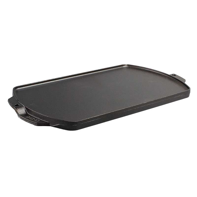 Lodge Heritage 19 x 9.5 Inch Seasoned Cast Iron Reversible Grill/Griddle