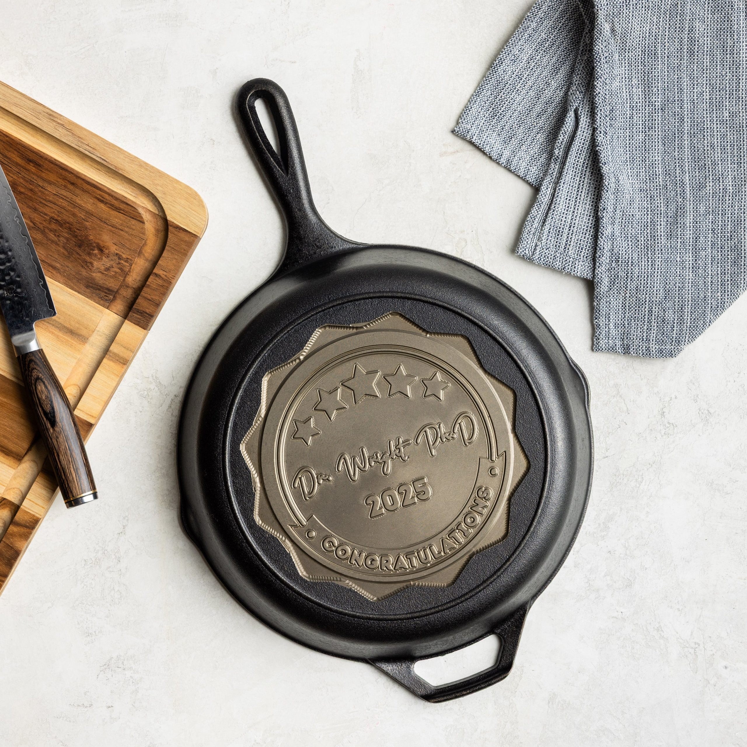 Lodge Heritage Custom Engraved Award Skillet - Image 3