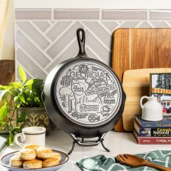 Alternative view of Lodge Heritage American Road Trip: 12 Inch Seasoned Cast Iron Skillet, Georgia